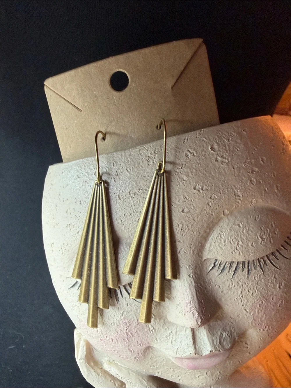 retro  Drop Earrings - Unbranded